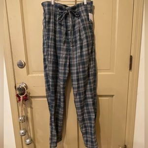 New with tags Free People plaid pants